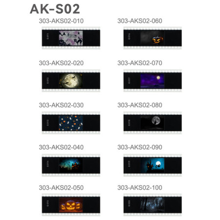 Набор слайдов 10шт для AK-R21 Godox AK-S02